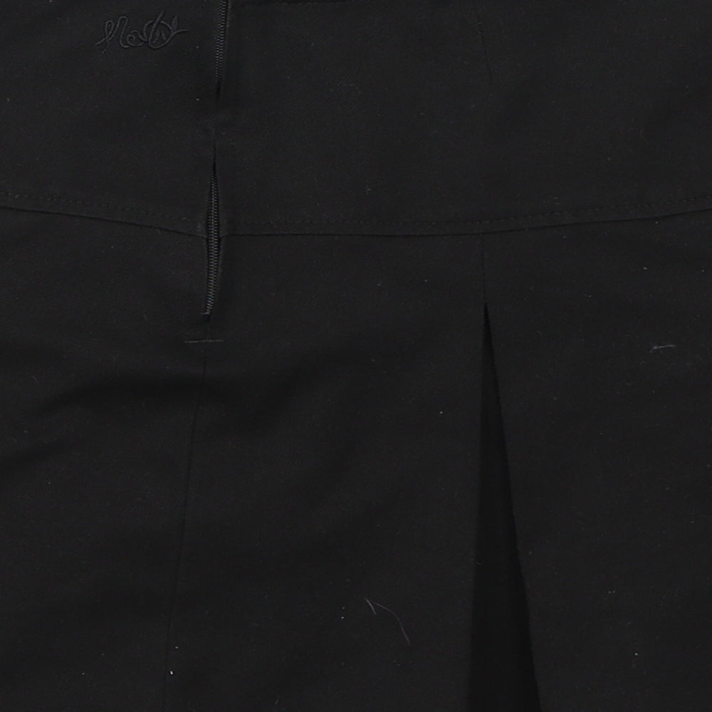 Next School Girls Black Skater Skirt Size 8 Years - school