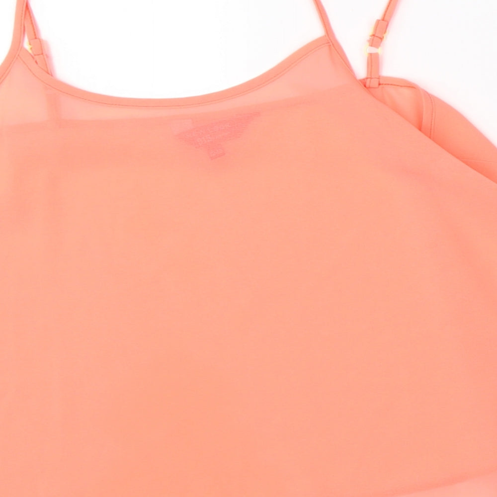 New Look Girls Orange Basic Blouse Size 12-13 Years