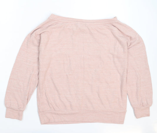 Womens UK Size 12 NEXT Pink Pullover Jumper