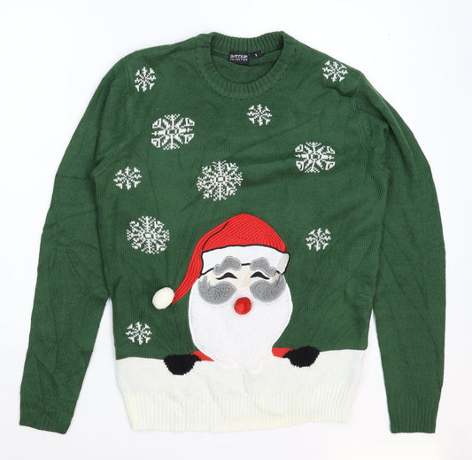 Mens UK Size S Avenue Multicoloured Pullover Jumper