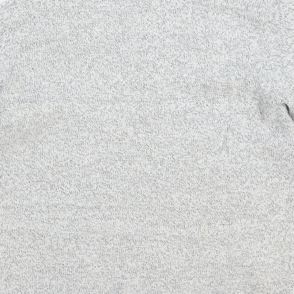 Damart Womens Grey Knit Pullover Jumper Size 12