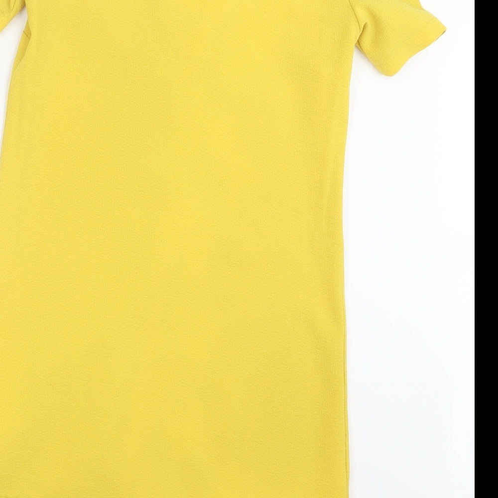 Marks and Spencer Womens Yellow Mini Size 8