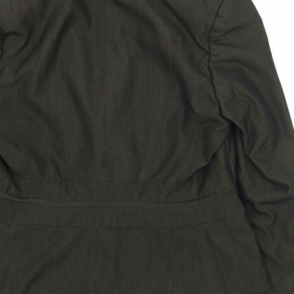 NEXT Womens Green Jacket Blazer Size 14