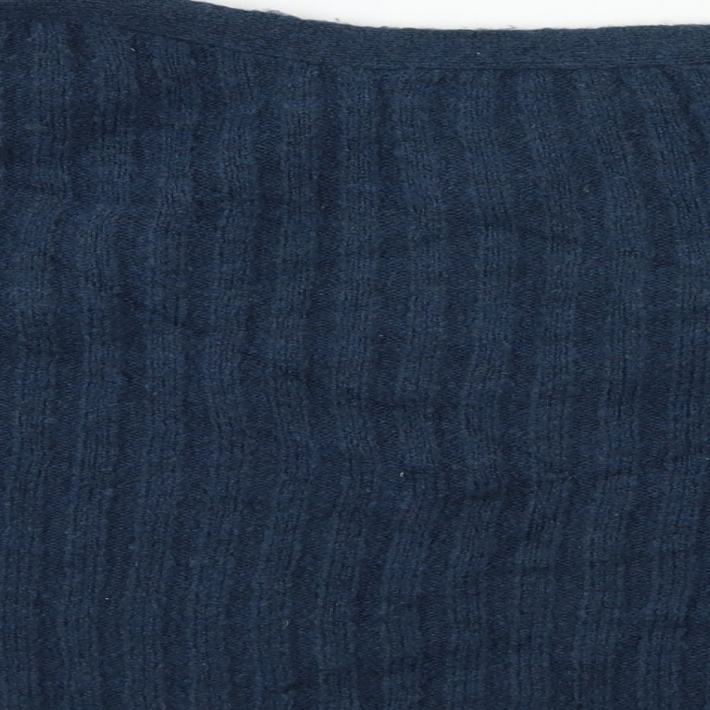 Womens UK Size S French Connection Blue Pullover Jumper