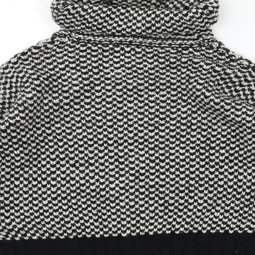 Womens UK Size S New Look Black Pullover Jumper