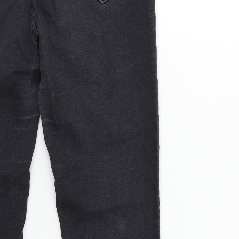 New Look Womens Grey Denim Skinny Jeans Size 10 L25 in