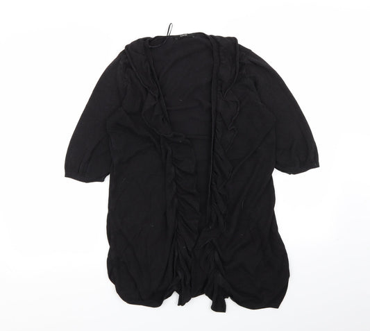 Womens UK Size 12 Asda George Black Cardigan Jumper
