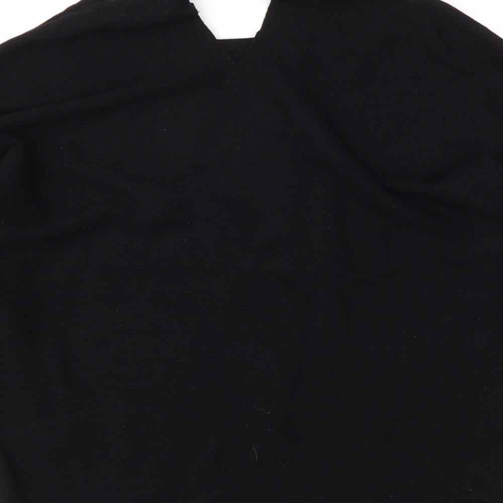 Womens UK Size 12 F&F Black Pullover Jumper