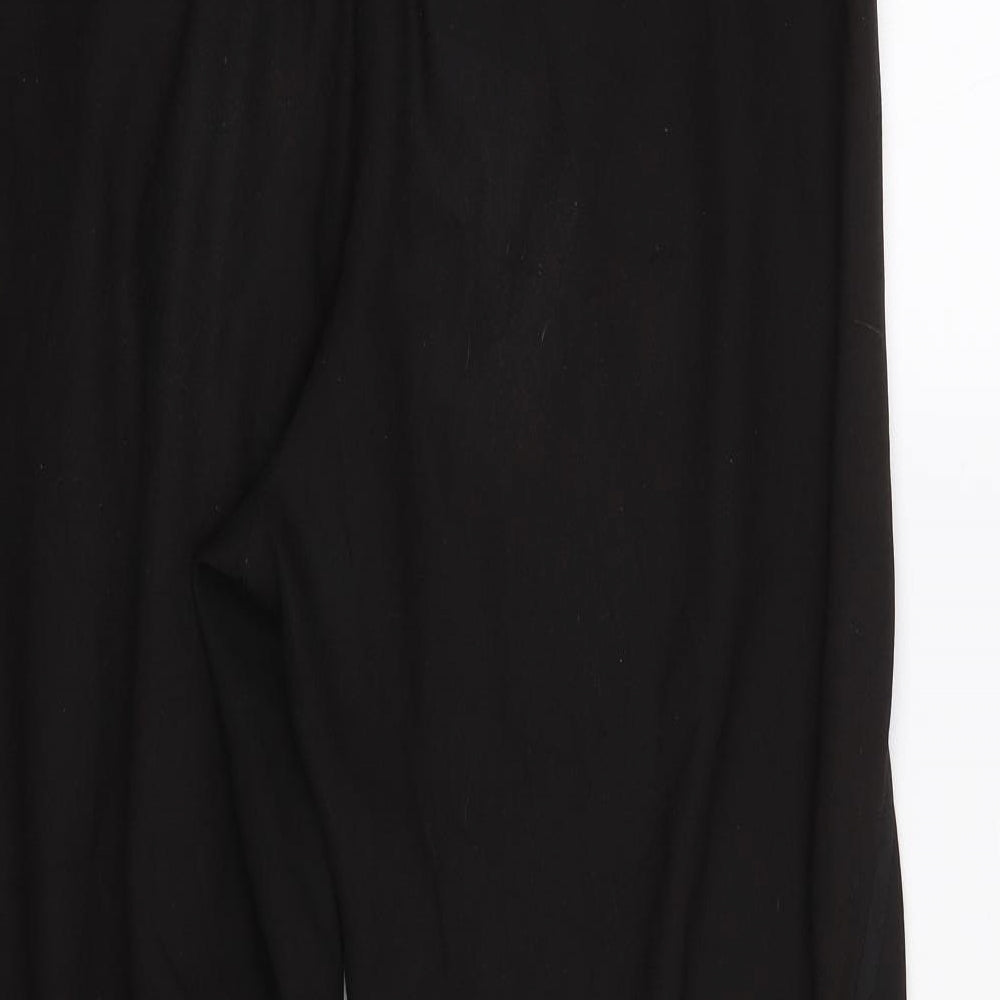 Six Ames Womens Black Trousers Size 38 L24 in