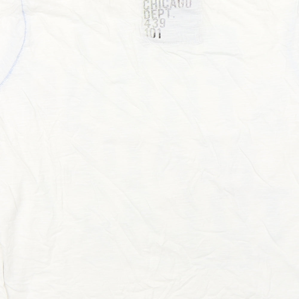 Angelo Litrico Mens White T-Shirt Size S