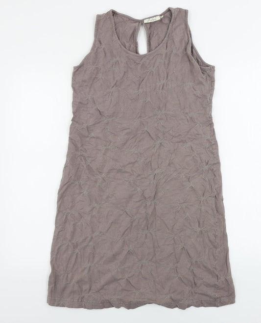 Adini Womens Brown A-Line Size XS