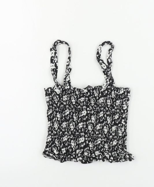 Primark Womens Black Basic T-Shirt Size XS