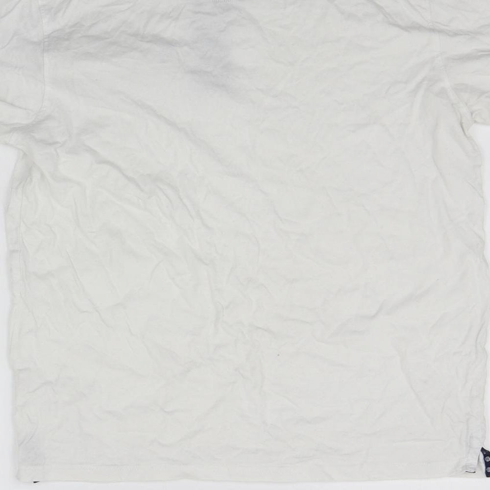 Womens UK Size M Twisted Soul White Basic Button-Up