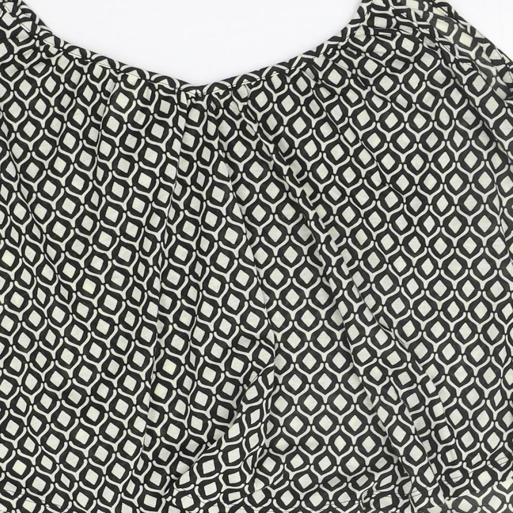 Womens UK Size S H&M Beige Basic Tank