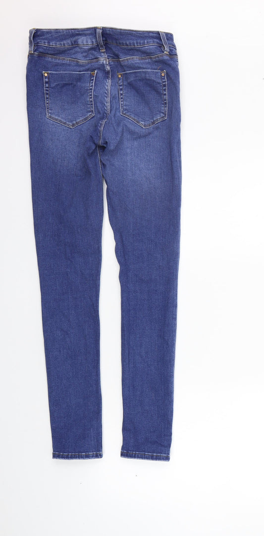 Womens UK Size 28 in waredenim Regular Fit Skinny Blue Jeans