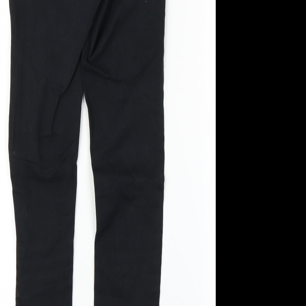Womens UK Size M Ginatricot Regular Fit Skinny Black Jeans