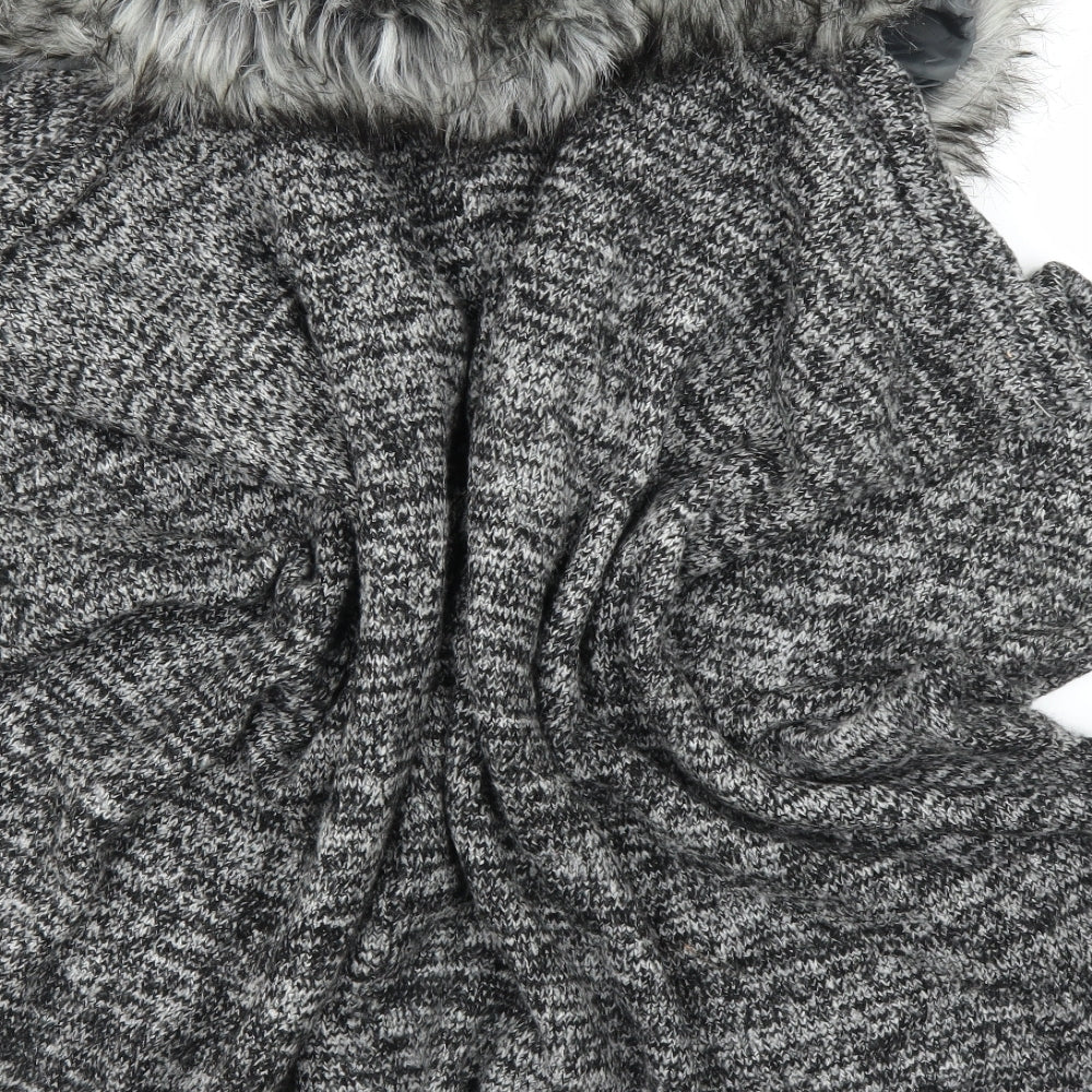 Primark Womens Grey Cape Jumper One Size