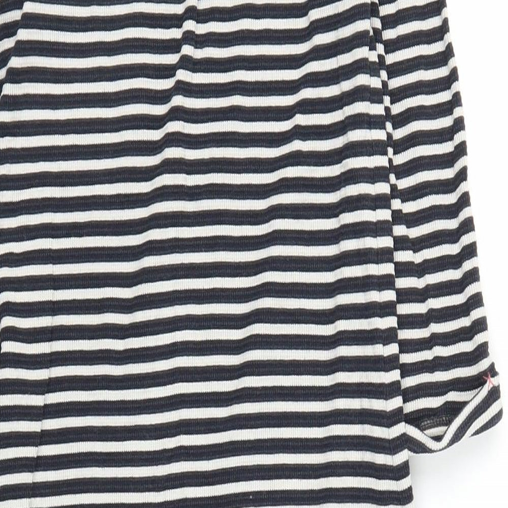 NEXT Womens Blue Striped Sheath Size 10