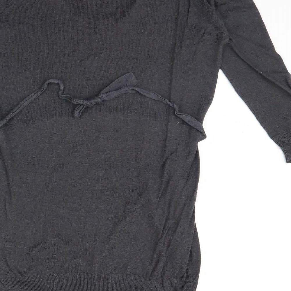 Womens UK Size 12 New Look Grey Pullover Jumper