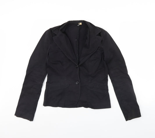 Womens UK Size 10 Divided Black Jacket