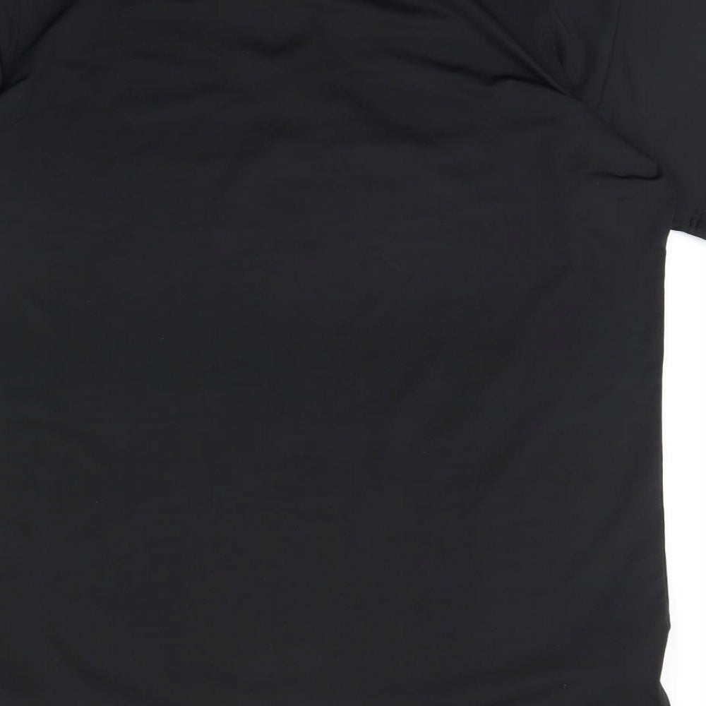 F&G Mens Black Polo Size M