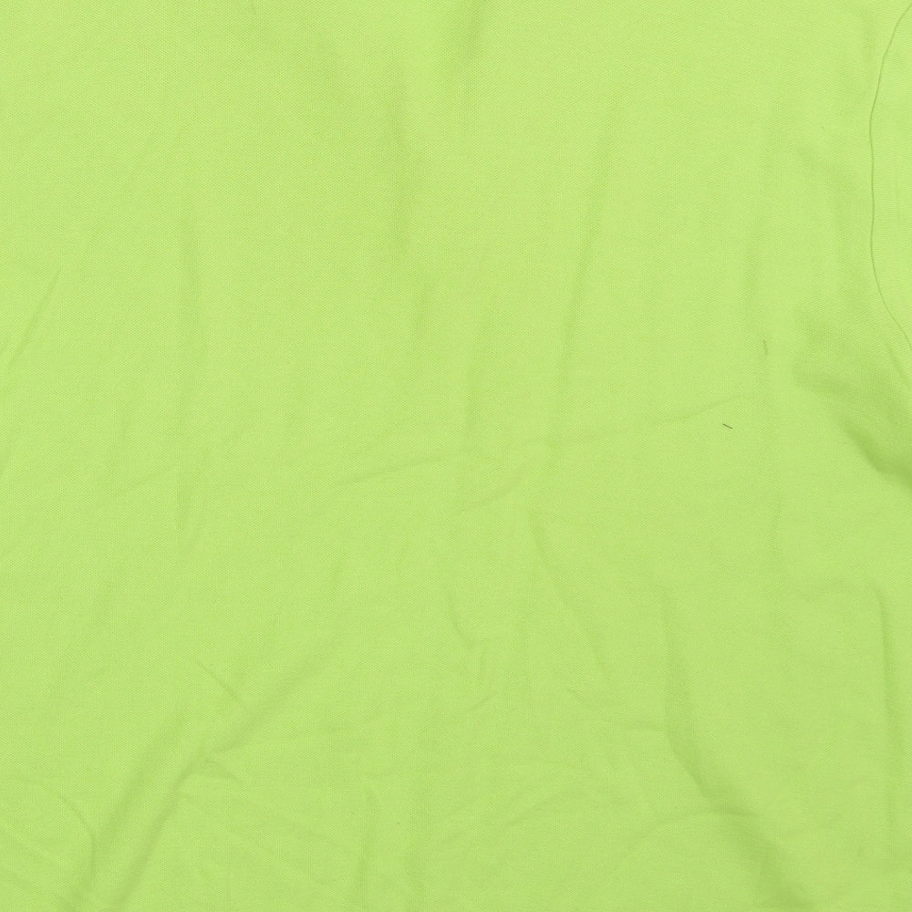 Marks and Spencer Mens Green Polo Size L