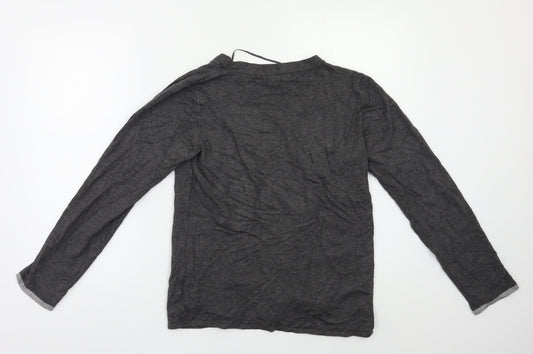 Womens UK Size S Sky Design Grey Cardigan Jumper