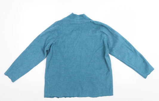 Womens UK Size S NEXT Blue Pullover Jumper