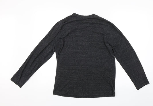 TU Womens Grey Basic T-Shirt Size S