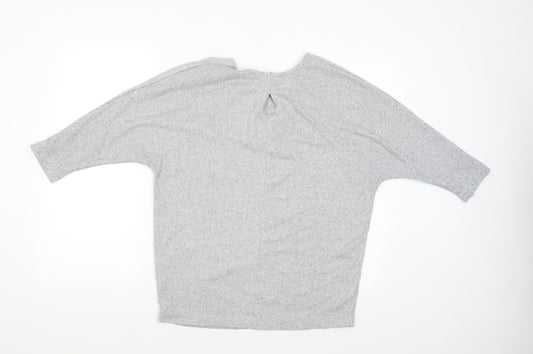 F&F Womens Grey Pullover Jumper Size 8