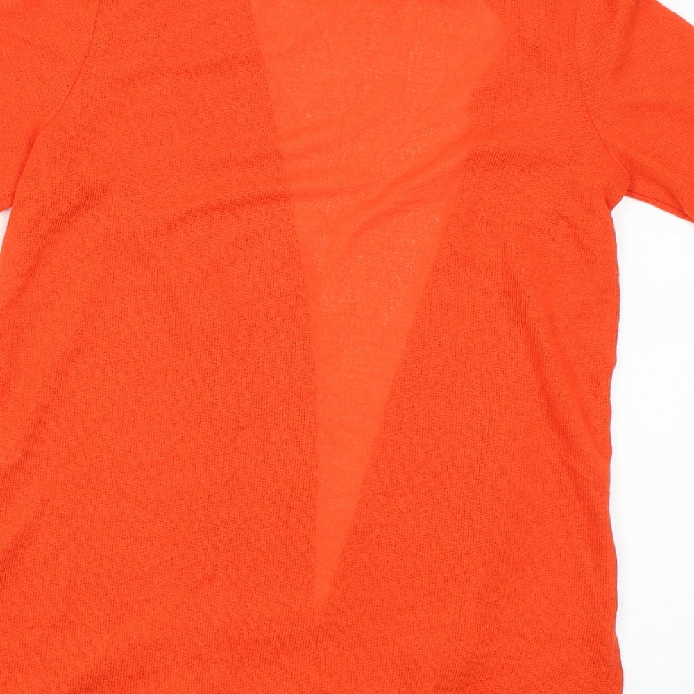 Womens UK Size 10 George Orange Basic Blouse