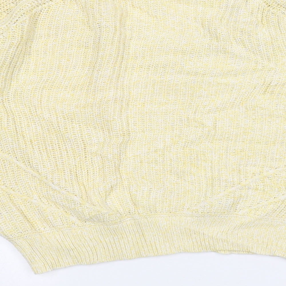 Womens UK Size M NEXT Yellow Pullover Jumper