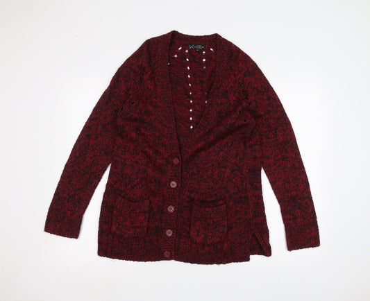 Womens UK Size 10 New Look Red Jacket