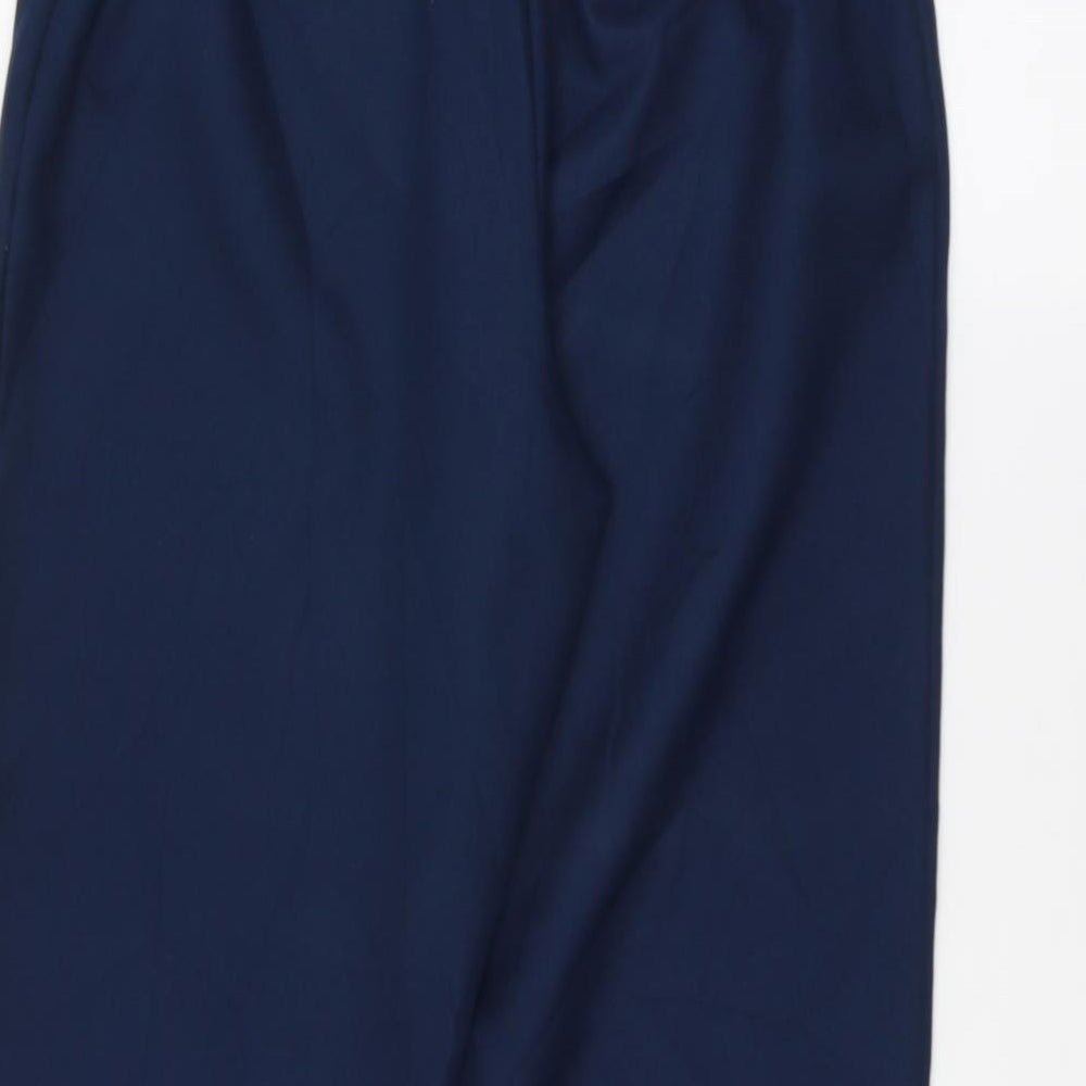 Womens UK Size 16 Daxon Regular Fit Blue Trousers