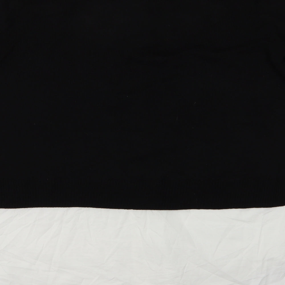Womens UK Size M H&M Black Pullover Jumper