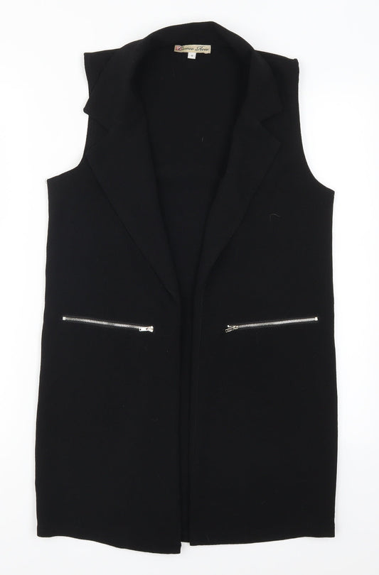 Cameo Rose Womens Black Jacket Size 10