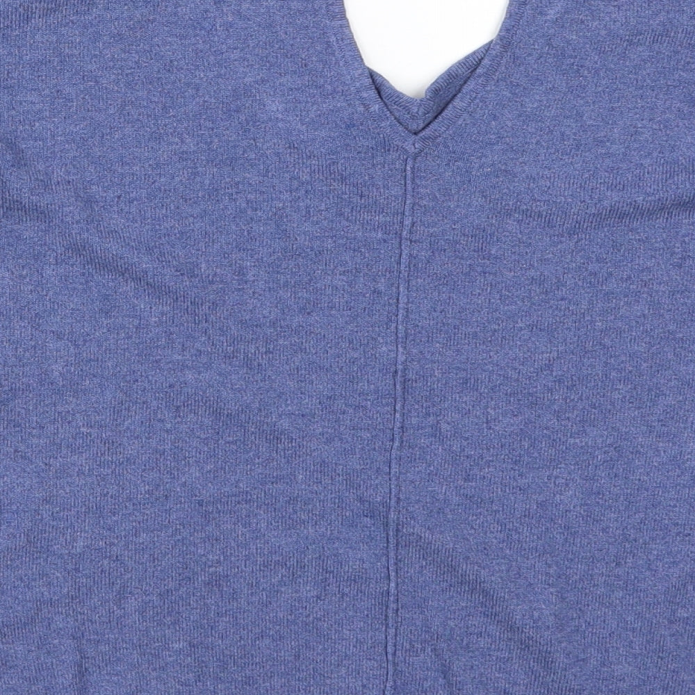 Womens UK Size 8 Marks and Spencer Blue Pullover Jumper