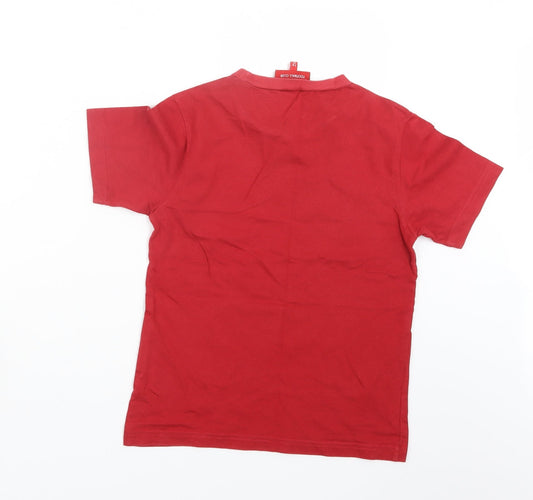Liverpool FC Boys Red Basic T-Shirt Size 7-8 Years - Liverpool FC