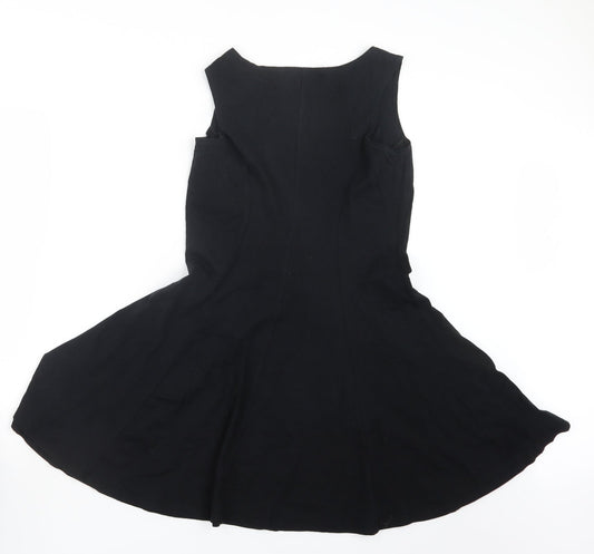 Boohoo Womens Black Mini Size 10