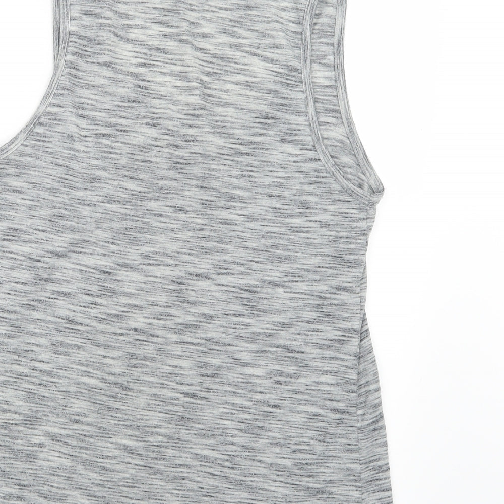 New Look Womens Grey Basic Tank Size 12