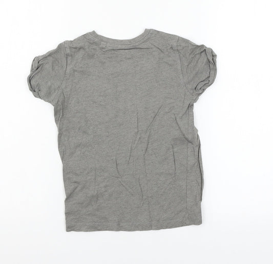NEXT Boys Grey Jersey Basic T-Shirt Size 6 Years