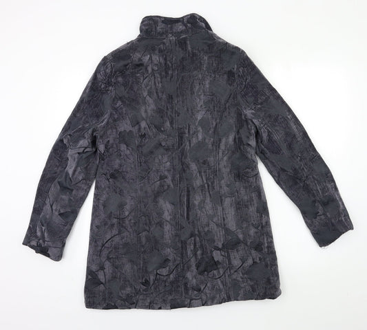 Womens UK Size 10 TIGI Grey Overcoat