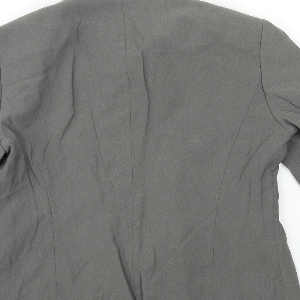 Gerry Weber Womens Grey Jacket Blazer Size 14