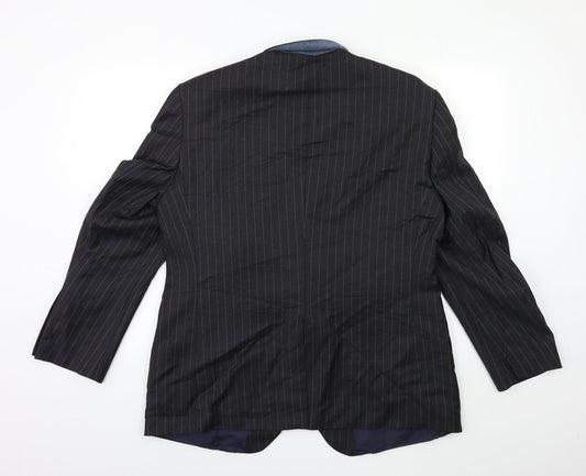 Mens UK Size 44 Impressions Regular Grey Suit Jacket