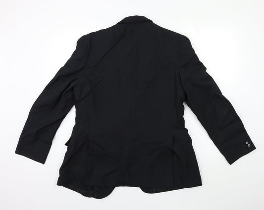 Mens UK Size 40 Preworn Regular Black Suit Jacket