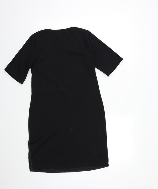 Atmosphere Womens Black T-Shirt Dress Size 8