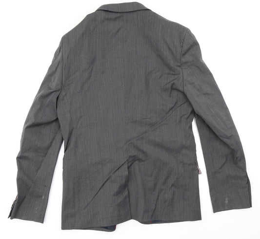 M&S Collection Mens Grey Jacket Blazer Size 38