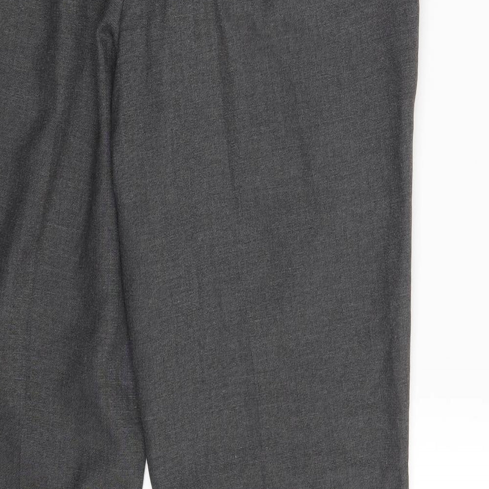 Matalan Mens Grey Trousers Size 34 in L29 in