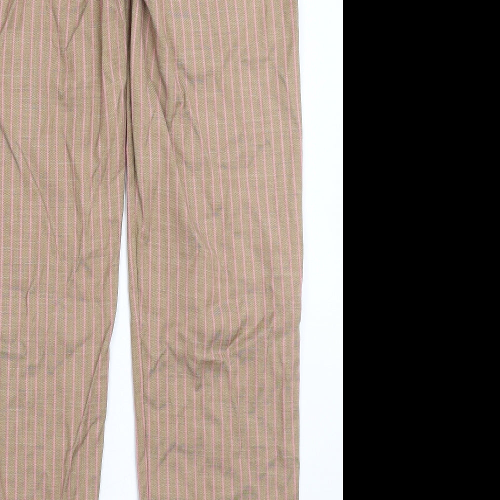 Womens UK Size 8 Marks and Spencer Regular Fit Dress Pants Grey Trousers