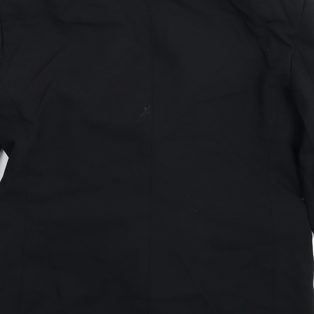 Topshop Womens Black   Jacket Suit Jacket Size 8